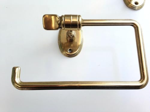 Toalettpappershållare guld ungdomsstil WC pappershållare mässing toalettpappershållare toalettpapper rullhållare antik badrum barock klarbelhållare väggfäste WC papper hållare 1232