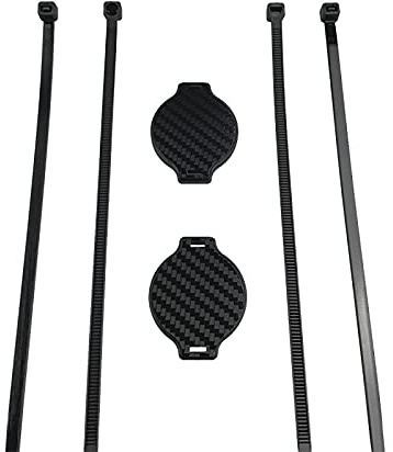 LICHIFIT Anti-Verlust-Montagehalterung, Schutzhülle, Schalenhalterung für Airtag-Tracker, Installation unter dem Sitzkissen, für Rennrad, Mountainbike, Fahrrad