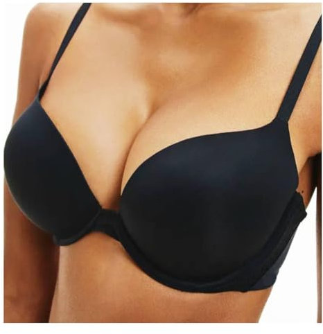 2 Sizes Bigger Boost Bra Super maximise Push Up Thick Padded Bombshell VS add 2 Cups Assets Full Effect (as8, Cup_Band, a, 32, Black)
