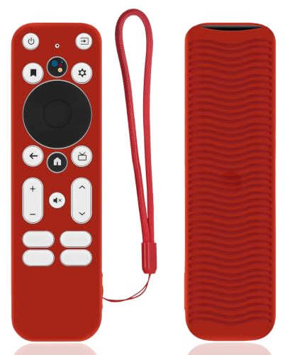 Remote Cover Compatible with Onn Android Voice Remote Control, Shockproof Case for Onn TV 4K UHD Stick TV Box 100024646 100026240 Controller, Lightweight Anti-Slip Skin-Friendly