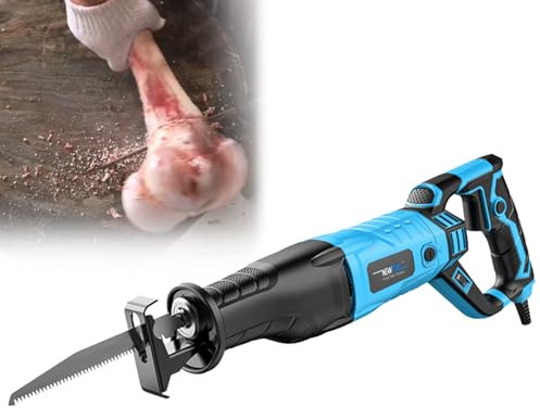 ZIXIAOS Electric Bone Saw Machine, Butcher Cutting Machine with Bandsaw,Electric Hand Saw Meat Cutter for Restaurant Cutting Fish Pig's Hoof Beef,1300w