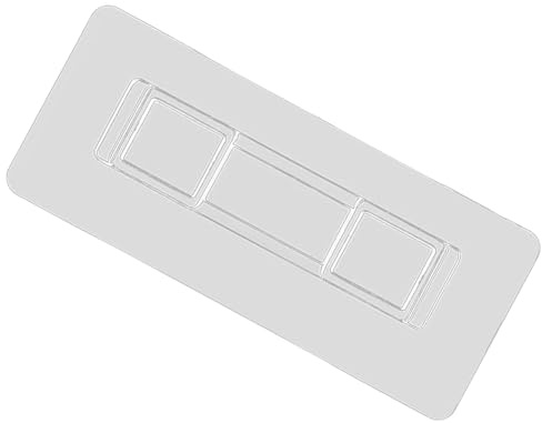KIMISS Juego de Ganchos Adhesivos para Ducha de Baño, Ganchos para Colgar en Estantes de Esquina de Material, Pegatinas de Gancho Adhesivo para Ducha para Caja de Pañuelos, Cesta, 6 uds.