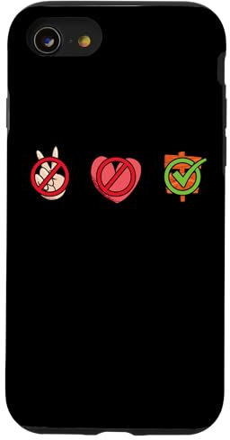Coque pour iPhone SE (2020) / 7 / 8 Woodworker Peace Love Travail du bois