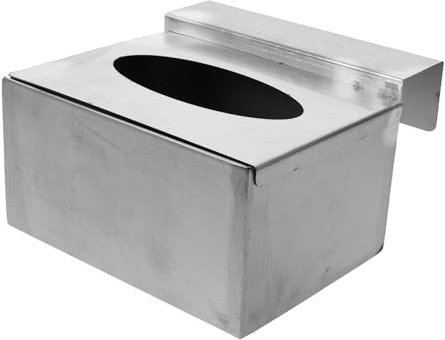 SHOWERORO Stainless Steel Wall Mounted Glove Box Holder for Multiple Locations – Efficient Glove Storage and Space-Saving Dispenser for Labs Kitchens Healthcare
