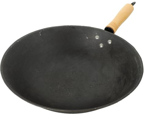 Agashi Mini Sartén Wok Plancha Sartén para Cocinar Mini Sartén Olla para Estufa Olla Woksilios de Cocina