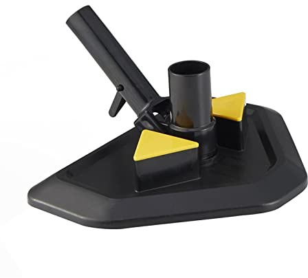 ZGJIAJU Pool Hoover Pool Suction Head Underwater Vacuum Cleaner Replacement Head PVC Triangle Weighted Pool Spa Head