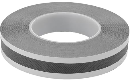 VELATEMOR Ruban en Caoutchouc D'Auto-adhésif Auto-adhésif, Tissu Non tissé pour Panneau en Polycarbonate Montage de 25 Mm de Largeur de 20 M