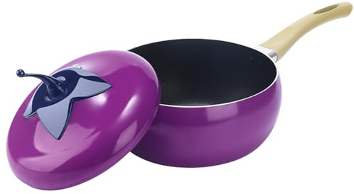 Ollas Pequeñas para Cocinar,Olla con Forma de Verduras y Frutas,Cocotte De Tomate Con Tapa - Para Inducción Estufas Placas De Cocción Freír Cocinar Guisar Leche Sopa Y Hervir A Fuego Lento