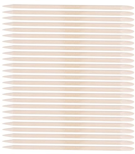 iplusmile 150pezzi Bastoncini in Legno d Arancio per Unghie da Strumenti per Manicure Doppia Faccia per Rimozione Cuticole Accessori per Cura delle Unghie Fai da Te e Pedicure