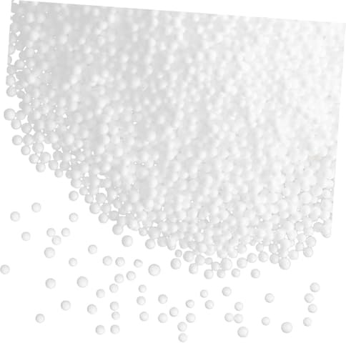 POPETPOP 1 Bag White Foam Bean Bag Chair Filling Odorless Filling and Comfortable Support Bean Chair Refill for Living Room Furniture Cushion Stuffing