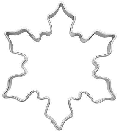 FORMINA Ausstechform Schneeflocke, 5 cm