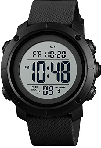 findtime Militär Uhr Herren Digitaluhr Outdoor Sportuhr Tactical Watch Military 5 ATM Wasserdicht Stoppuhr Sport Männer Junge Armbanduhr 12/24H Wecker Alarm LED Kalender Countdown Chronograph Herren