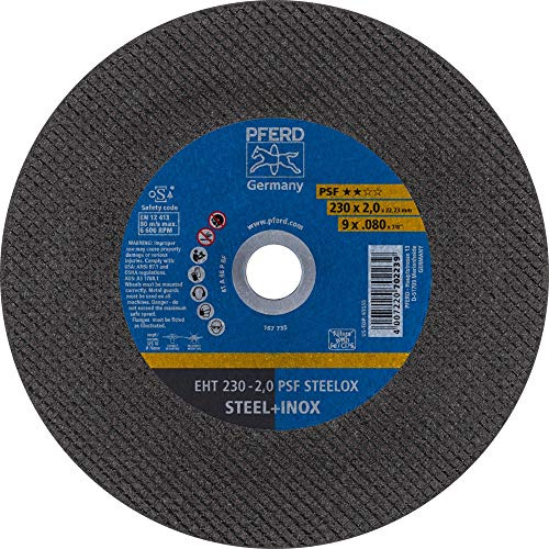 EHT 230-2,0 PSF SteelOX Lot de 25 disques à tronçonner 69901410