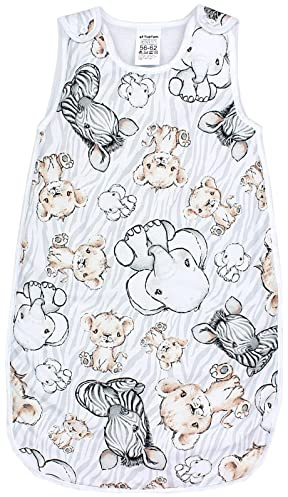 TupTam Baby Schlafsack 2,5 TOG – Ärmellos, Seitenzip, OEKO-TEX