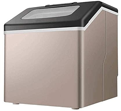 Ice Cube Maker Ice Maker Machine Counter Top, Macchina per Il Ghiaccio elettrica da Tavolo Portatile, ilent e Facile da Usare