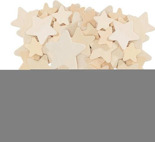 VBS Streuteile Stern Alya 60 Stück 3-5,5cm Streudeko Tischdeko Basteldeko Kränze Gestecke