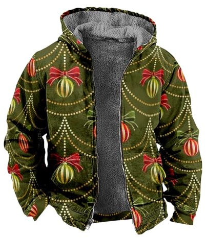 KONG JIMFAN Jacke Herren Imprägnierspray Jacke Fahrrad Regenjacke Ultraleicht Wanderjacke Herren Softshelljacke Herren Übergangsjacke Pullover Herren Festival Männer Pufferjacke Herren(Army Green,L)