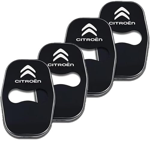 XiPco 4 Pack Of Car Door Lock Covers for Citroen, Door Lock Decoration Protective Cover, Car Interior Protection Accessories