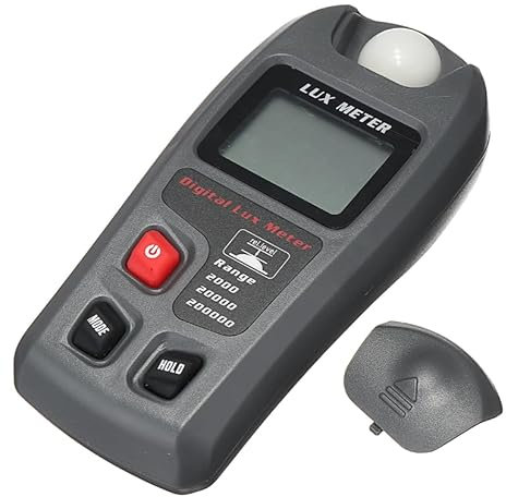 Luxmètre 0.1-200000 Lux - MT-30 Afficheur LCD testeur déclairage, testeur de luminosité