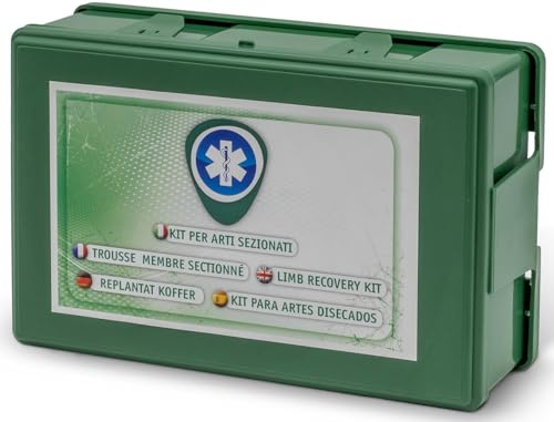 Kit Pronto Soccorso per recupero e la conservazione di piccoli arti 263x170x83 mm --