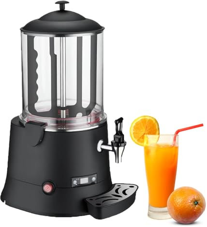 Calentador Dispensador De Chocolate Caliente De 10 L, Derretidor De Chocolate Grande, MáQuina Para Hacer Chocolate Caliente Comercial De 400 W, Dispensador EléCtrico De Bebidas, Con Led,220V