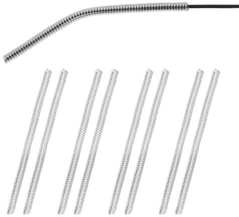 PATIKIL 8 Stk Brillen Bügel Ersatz Silikon Anti Rutsch Brillen Klar | Endkappen Brillenhalter, Für Universal Dünne Metall Brillen Sonnenbrillen Bügel, Silikon, Anti Rutsch