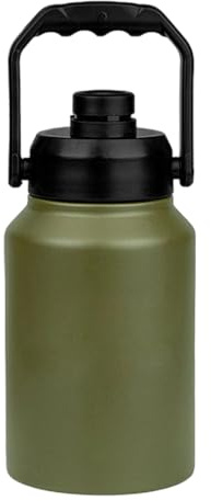 Seau à Glace Isotherme avec Couvercle - Cruche Isotherme 2L avec Poignée | Récipient Portable pour Extérieur Jardin Pique-Nique Cuisine Voyage Maison Pêche