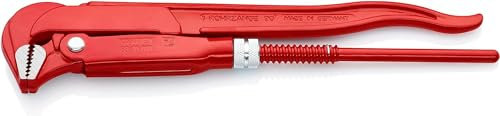 Knipex Giratubi con Ganasce a 90° Rossa, Verniciata a Polvere 310 Mm 83 10 010