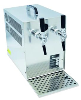 Zapfanlage - Bierkoffer, 2-ltg. 60 Liter/h, inkl. 2 Kompensatorhähnen