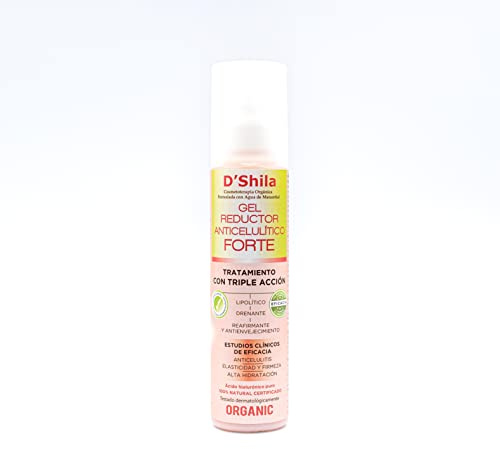 Gel Reductor Anticelulítico Forte 200ml D’Shila | Reduce una 1 talla en 21 días | Reafirmante | Drenante | Tonificante
