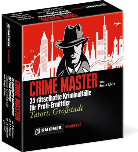 Crime Master: 25 rätselhafte Kriminalfälle für Profi-Ermittler, White