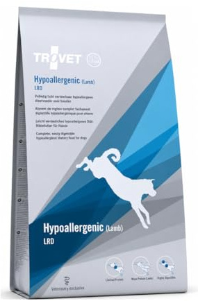 Trovet Hypoallergenic (Lamm-Reis) LRD | 3 kg | Diätalleinfutter für Hunde mit Futtermittelunverträglichkeiten und Intoleranzen | Nur eine Protein- und eine Kohlenhydratquelle