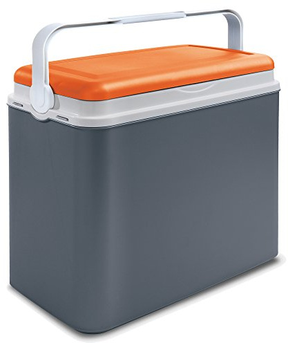 URBNLIVING 24L Cooler Box Insulated Picnic Cool Box with Carry Handle Ice Pack Divider Camping Beach BBQ Food & Drinks Storage