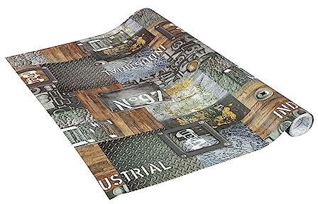 Venilia Pellicola adesiva, Nero opaco, 45cm x 2m, Spessore 95μ, Pellicola autoadesiva per mobili o cucina, carta da parati, PVC senza ftalati, Prodotto in UE