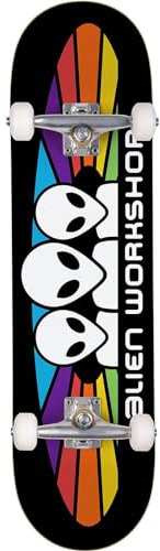 Spectrum Skateboard, 8.25, Schwarz