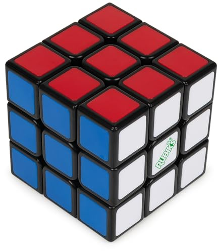 Rubik's Cube, Re-Cube, The Original 3x3 Cube Made with 100% Recycled Plastic, Problem-Solving Brain Teaser, Color-Matching Puzzle, Fidget Toy, Sensory Puzzle, for Ages 8 & Up