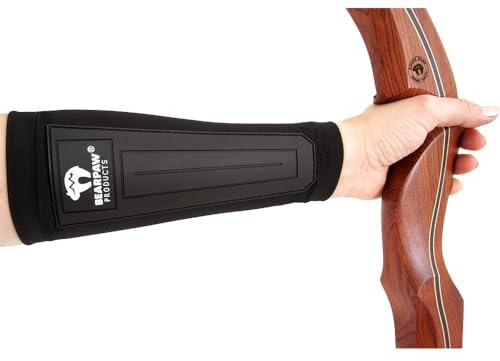 BEARPAW PRODUCTS Armguard Dynamic Bogensport Armschutz – Verstellbarer Armschützer für Bogenschießen, Leicht & Atmungsaktiv, Optimaler Schutz für Unterarm, Recurve & Langbogen