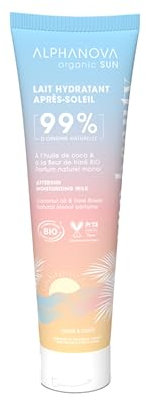 ALPHANOVA Lait Après Soleil Apaisant - Sublimateur et prolongateur de bronzage - Naturel et BIO -150ml