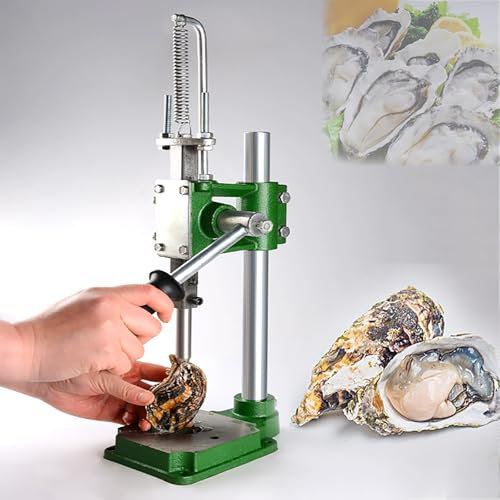 Abridor de ostras profesional de acero inoxidable, herramienta para desgranar ostras, con base de mango antideslizante, para el mercado/hogar de mariscos, fácil de abrir, ahorra tiempo y esfuerzo