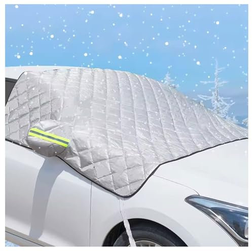 Frontscheibenabdeckung Auto Scheibenabdeckung Windschutzscheibe Abdeckung Autoscheibenabdeckung FüR Die Gegen Schnee, EIS, Frost, Staub, Sonne Halbgarage Für Auto Für Die Meisten Autos