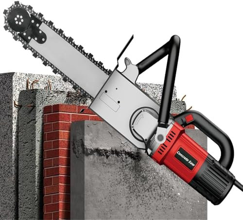Scie à béton 7800 W/8800 W, machine de découpe de béton électrique, machine de découpe de rainures murales électrique, scie à onglet Skil, pour rainurer le marbre de brique,480-1GuidePlateandChain