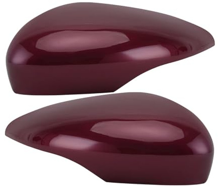 Spiegelkappen Für Ford Für Fiesta Mk7 2008 2009 2010 2011 2012-2017 Kappe Fall Rahmen Auto Flügel Tür Rückansicht Seite Spiegel Abdeckungen Spiegelkappe(1 pair D)