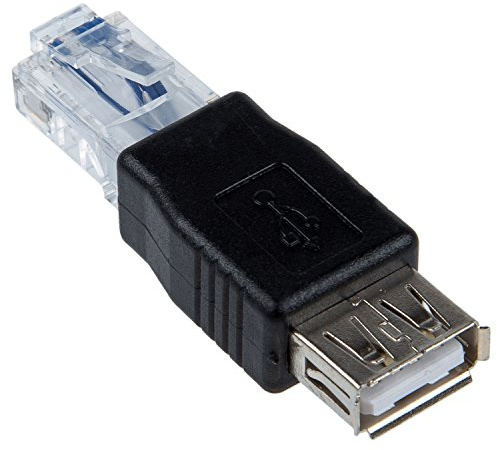 Lafeier Adaptateur femelle USB A vers Ethernet mâle RJ45