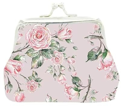 Coin Purse Small Coin Purse Women Coin Purses Wallet Holder with Kiss Lock Mini Change Pouch for Men Women