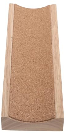 WOFASHPURET Wooden Rolling Pin Stand for Baking with Antiroll Secure Base, Space Saving Multifunctional Organizer Cradle for Noodle and Pizza Rollers, for Pasta and Home Kitchens