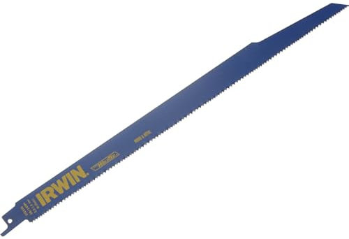 Irwin 10504142 110R Sabre Saw Blade for Metal and Wood Cutting, 300mm, Pack of 25