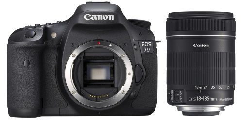 Canon EOS 7D Appareil photo numérique Reflex 18 Mpix Kit Objectif 18-135mm IS Noir