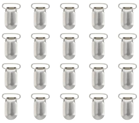 WINOMO 20pcs Clip Bretelle DIY Attaches Bretelles Bretelle Accessoire