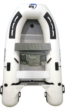 Inflatable Sport Boats Manta Ray 8.8' - Model SB-270 - Aluminum Floor Premium Heat Welded Dinghy with Seat Bag