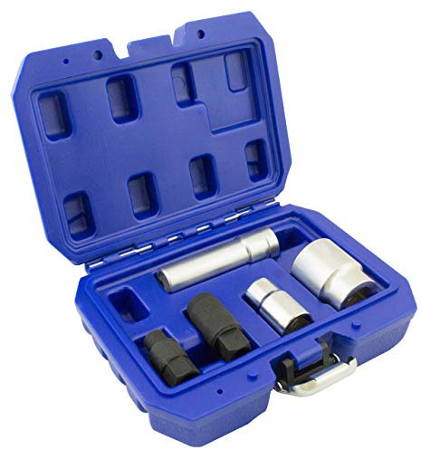 Tuecompra │ Juego de 5 vasos para desmontar y extraer bombas Bosch de inyección VE. Llaves bomba inyectora tdi